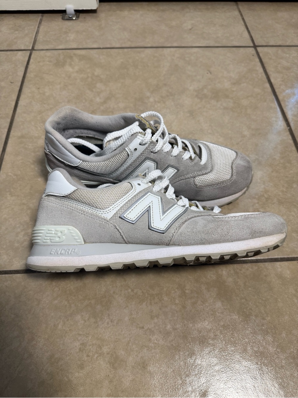 New Balance 574 Summer Fog/White